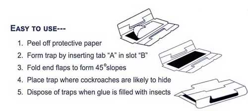 Pro-Pest R.T.U. Roach & Crawling Insect Traps