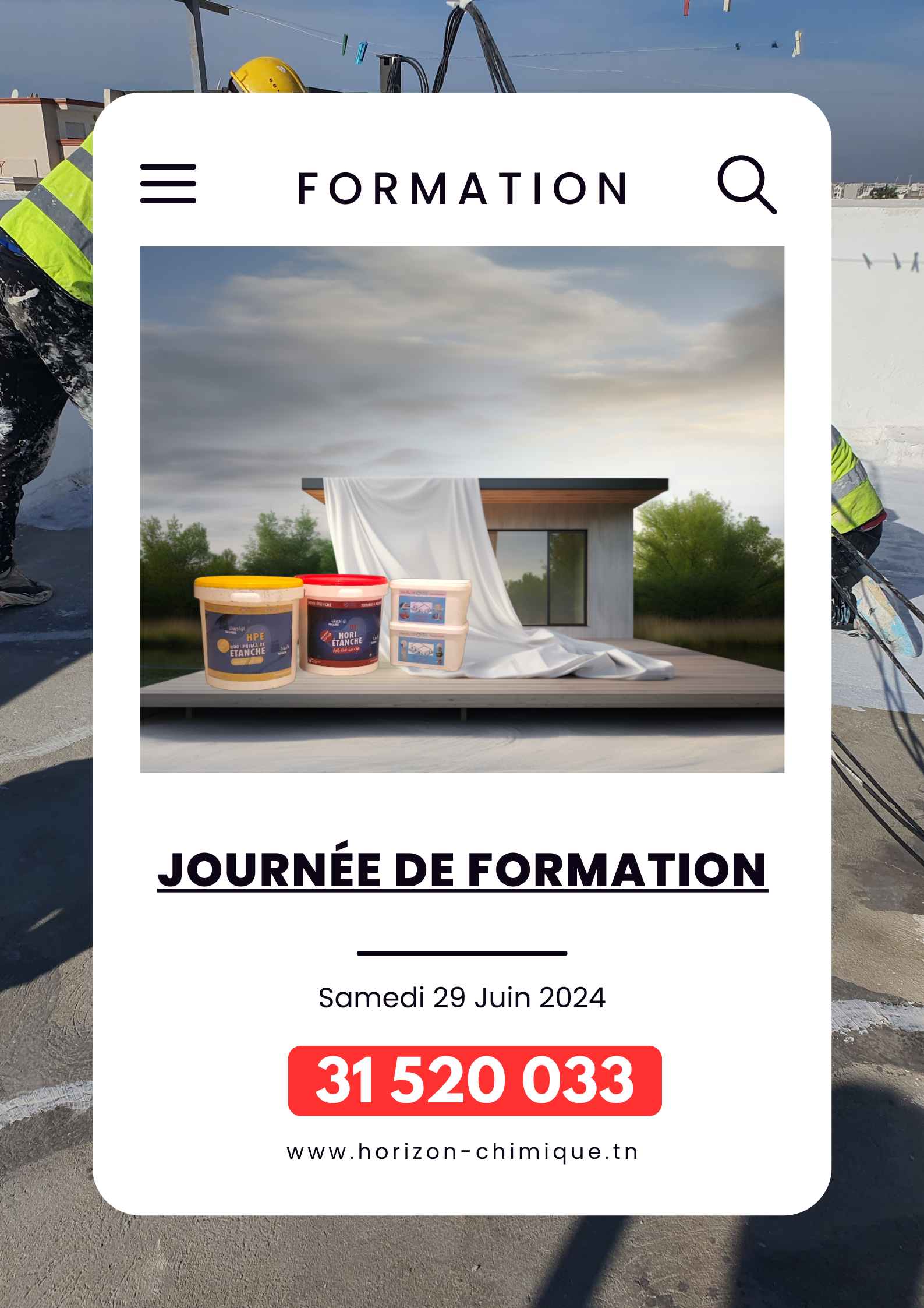 Offre 5 % Horiflex 110