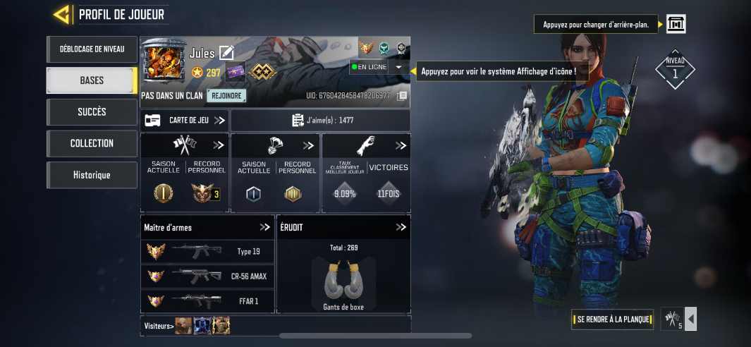 Call of Duty Mobile Account – Lvl 297 | 9 Mythics (3 Maxed) + 23 Legendary Guns + 3 Prestige Weapons | Mythic Character + Diamond Camos Call of Duty Mobile Account – Lvl 297 | 9 Mythics (3 Maxed) + 23 Legendary Guns + 3 Prestige Weapons | Mythic Character + Diamond Camos