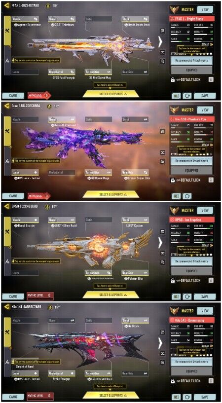 Call of Duty Mobile Account – (4 Mythic Guns, 13 Legendary Guns, 1058 Total Guns) Call of Duty Mobile Account – (4 Mythic Guns, 13 Legendary Guns, 1058 Total Guns)