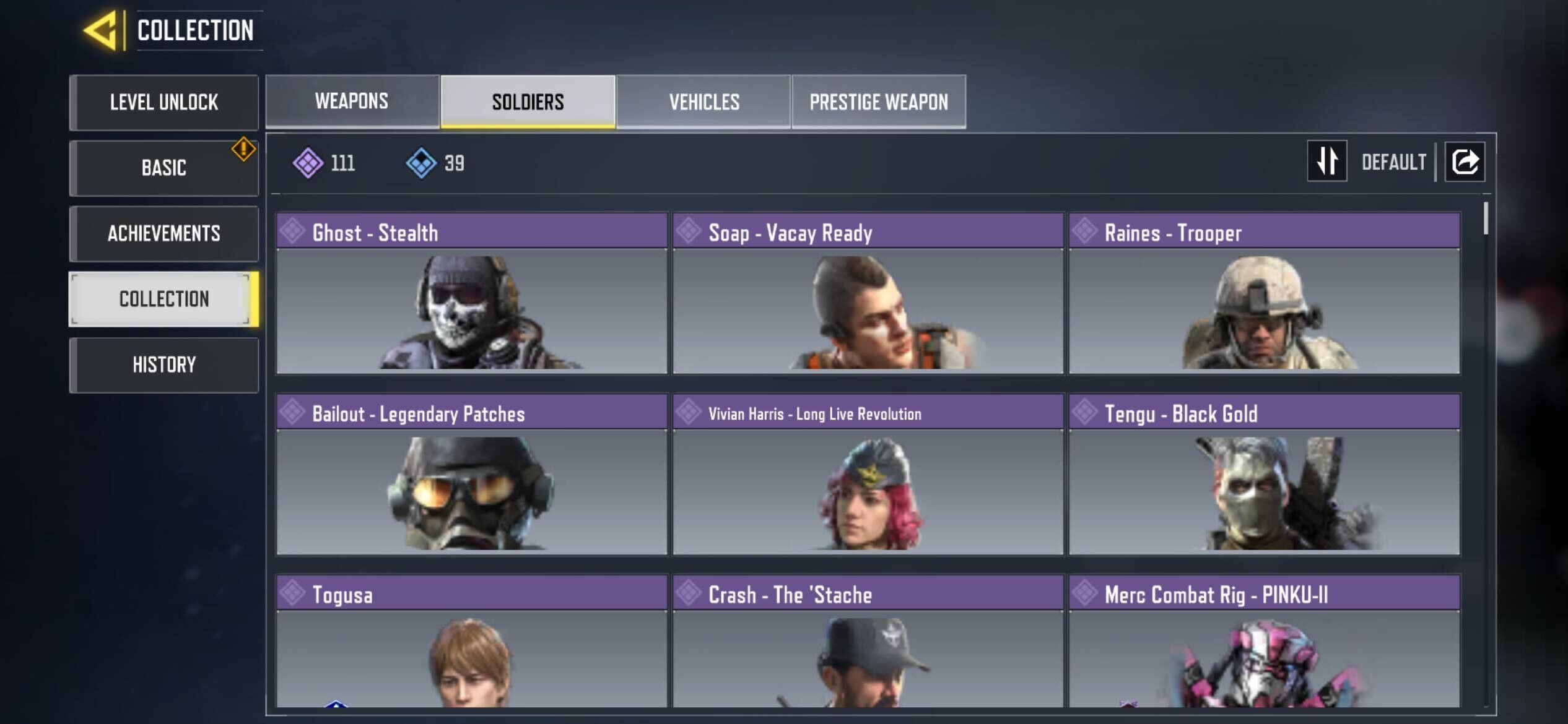 Call of Duty Mobile Account – Mythic AK117 | 6 Legend Gun | 271 Epic Gun | 150 Skin Call of Duty Mobile Account – Mythic AK117 | 6 Legend Gun | 271 Epic Gun | 150 Skin