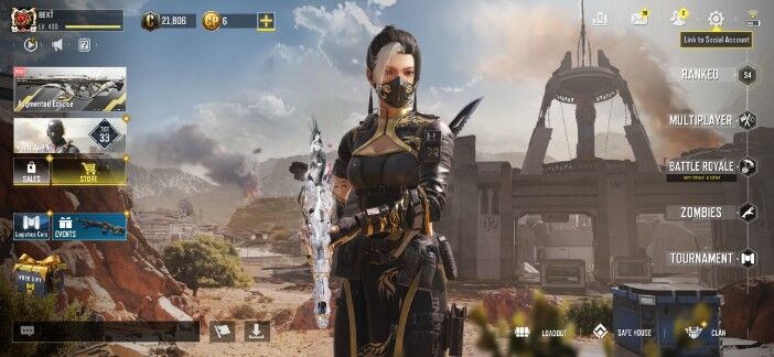 Call of Duty Mobile Account - [Level 400] 10 CP Spins | 2 Mythic & 19 Legendary Weapons | OG Skins | Mythic Type19 x Mythic AK117 | Cool Epic Collection | Grinded Camos