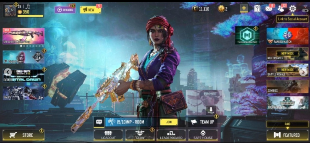 Call of Duty Mobile Account – (CODM 163 Chars | 262 Epics | Mythic Krig 6 | 6 Legendaries | BR+MP Legendary) Call of Duty Mobile Account – (CODM 163 Chars | 262 Epics | Mythic Krig 6 | 6 Legendaries | BR+MP Legendary)