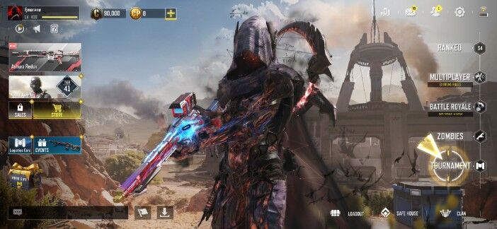 Call of Duty Mobile Account - [Level 400] 10CP Spins | 10 Mythic & 40 Legendary Weapons | Mythic Dark Shepherd x Mythic Templar | Sniper Main | Mythic USS9 x Mythic Ram | Locus x DLQ | Safe