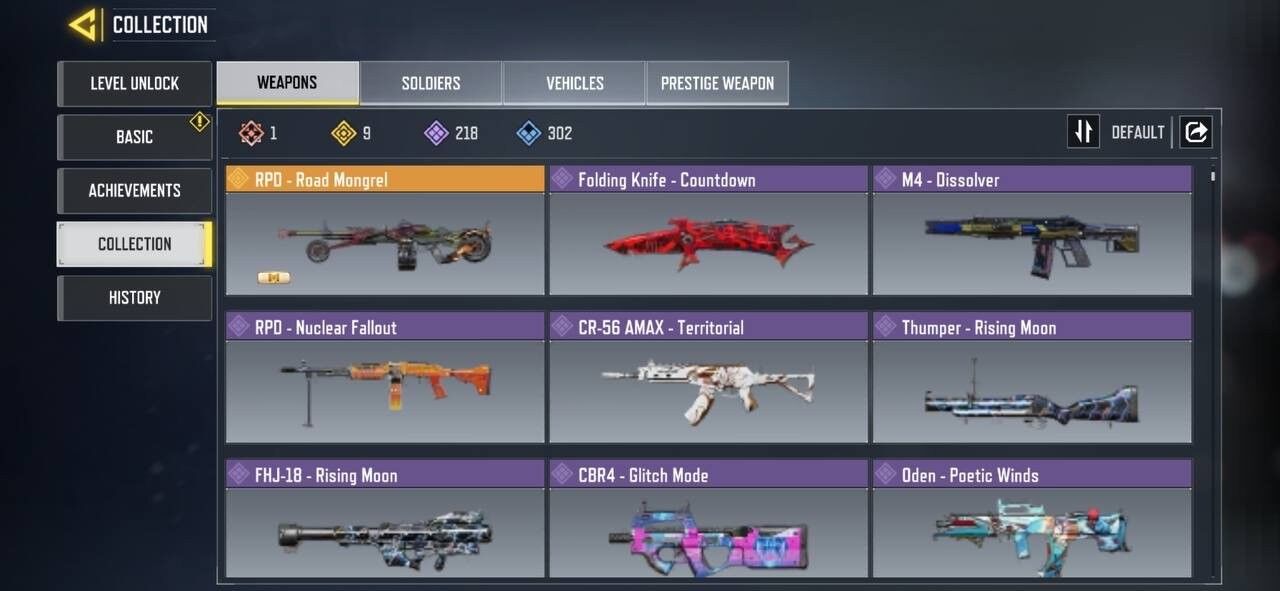 Call of Duty Mobile Account – LvL 299 | 1 Mythic | 9 Legendary Guns | 218 Epic Guns | 72 Epic Skins | 10+ Battle Passes | Indian Account | Full Access Call of Duty Mobile Account – LvL 299 | 1 Mythic | 9 Legendary Guns | 218 Epic Guns | 72 Epic Skins | 10+ Battle Passes | Indian Account | Full Access