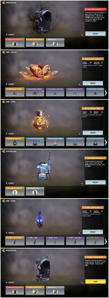 Call of Duty Mobile Account – 13 Mythic Guns (5Max) Siren Song, Templar (Max) & Legendary Sophia