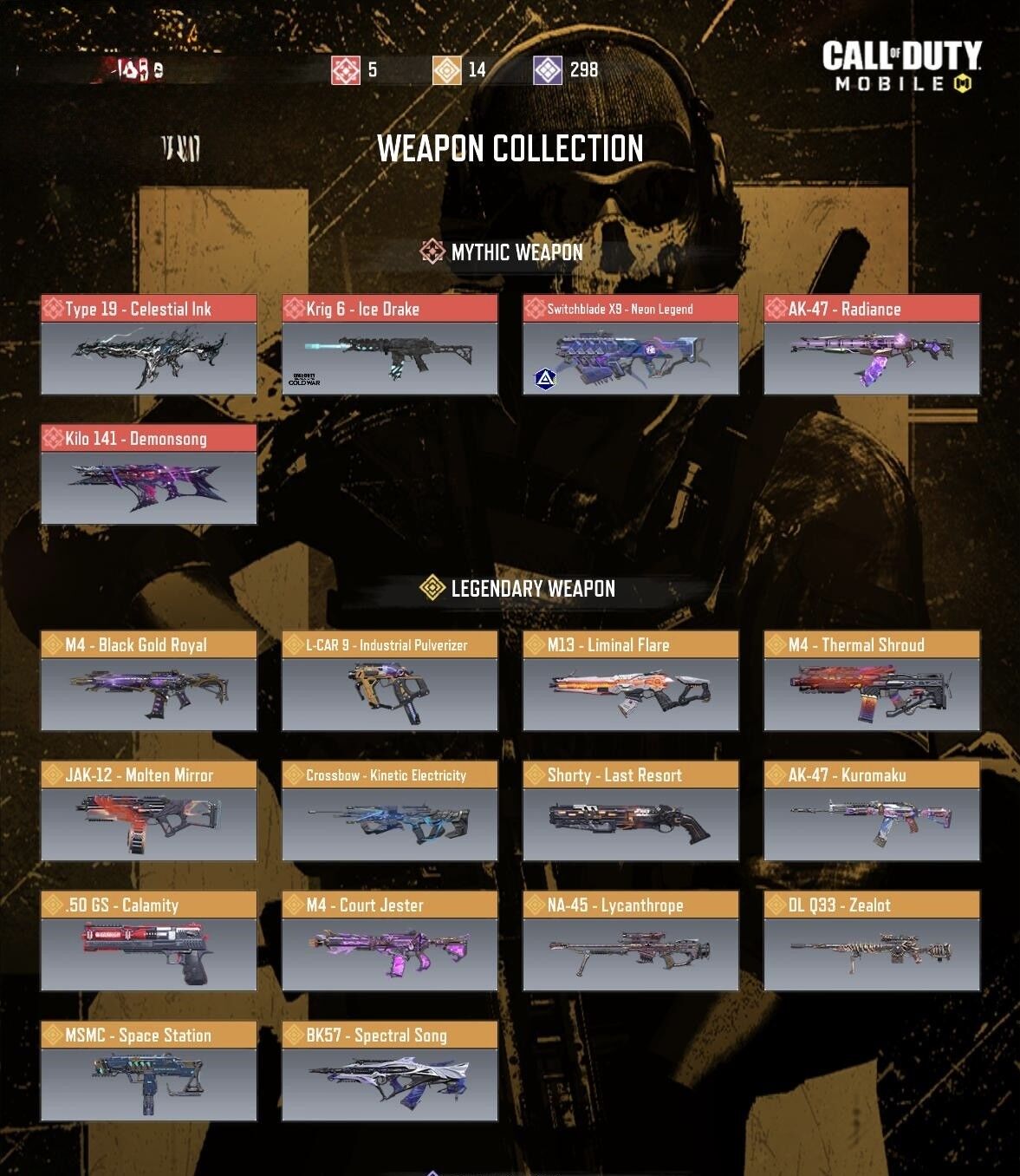 Call of Duty Mobile Account – Christmas Special – 6 Mythics + 18 Legendary items + 200+ Skins | INSANE Value Call of Duty Mobile Account – Christmas Special – 6 Mythics + 18 Legendary items + 200+ Skins | INSANE Value