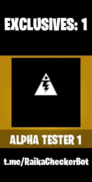 Fortnite Account ( PLAYSTATION / XBOX / PC / NINTENDO ) (ALPHA TESTER 1 BANNER) (1 Skins)