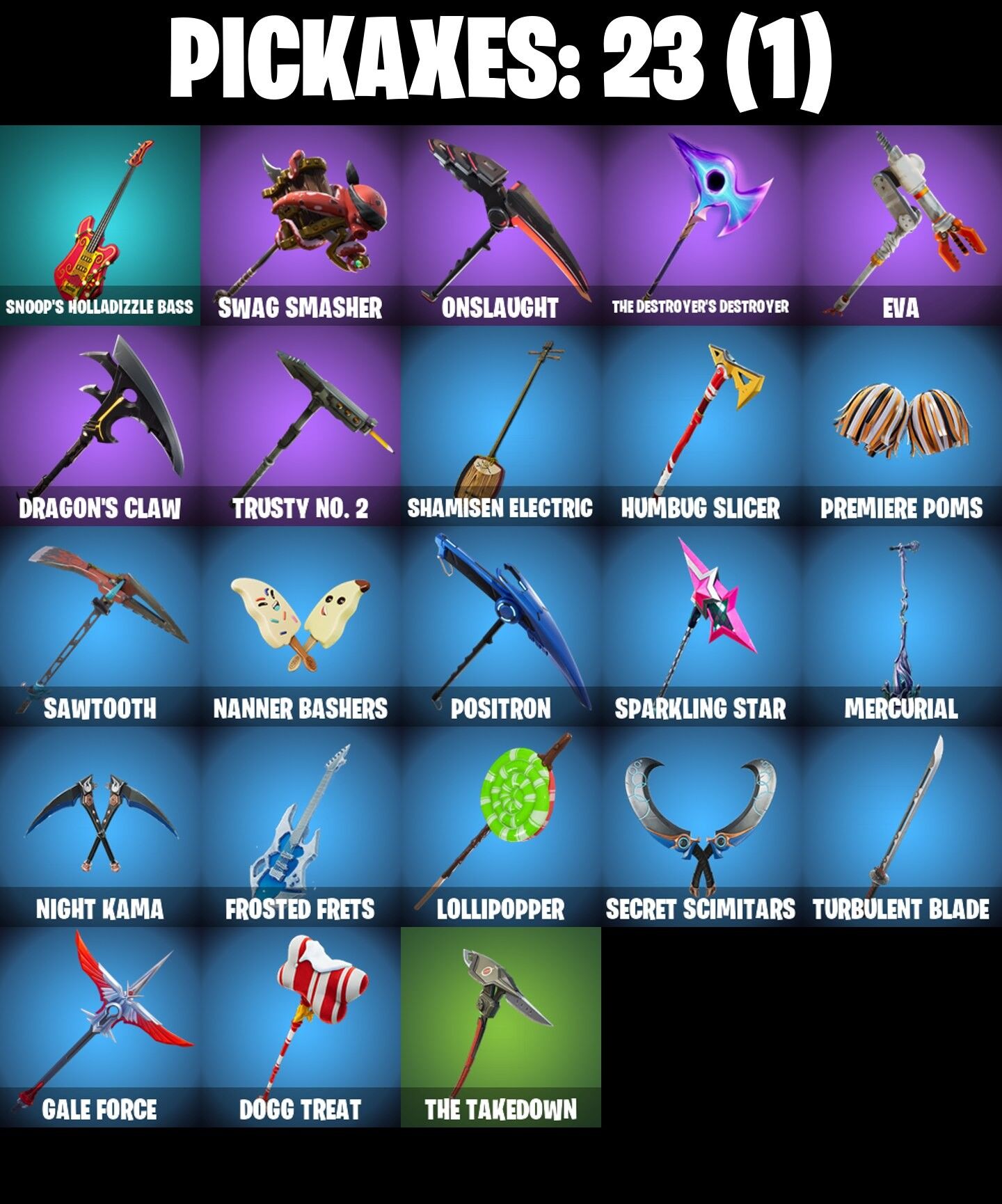 Fortnite Account ( PLAYSTATION / XBOX / PC / NINTENDO ) (THE REAPER) (21 Skins)