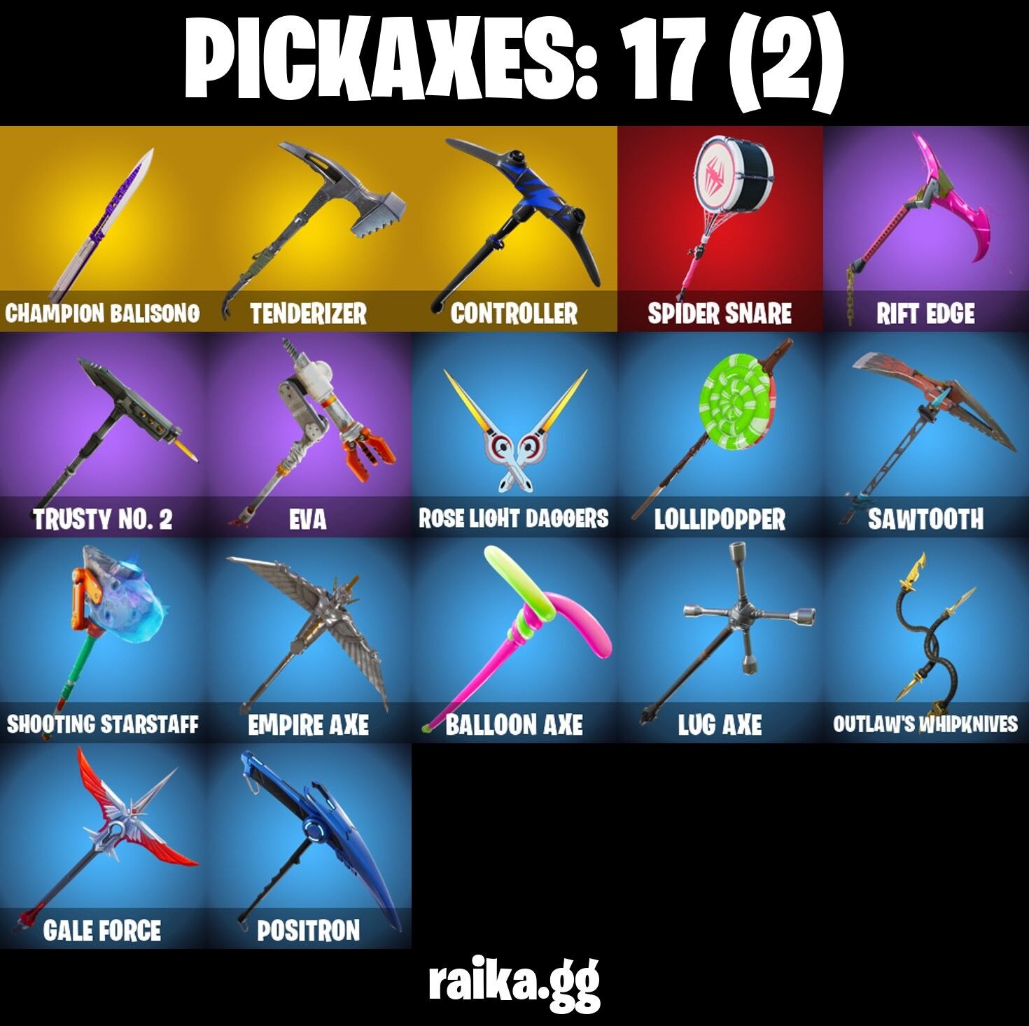 Fortnite Account ( PLAYSTATION / XBOX / PC / NINTENDO ) (THE REAPER, CHAMPION BALISONG, BLUE TEAM LEADER, TAKE THE L, TRAILBLAZER) (20 Skins) Fortnite Account ( PLAYSTATION / XBOX / PC / NINTENDO ) (THE REAPER, CHAMPION BALISONG, BLUE TEAM LEADER, TAKE THE L, TRAILBLAZER) (20 Skins)