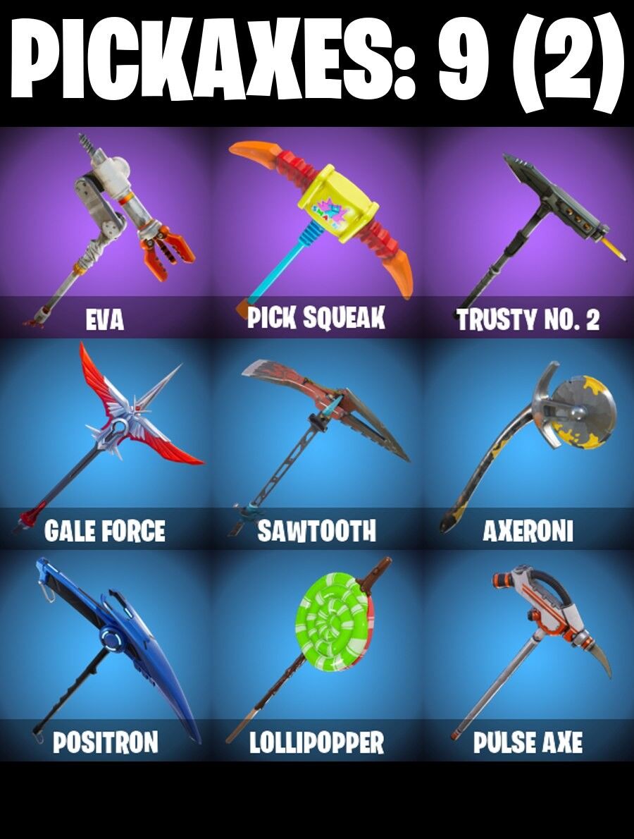 Fortnite Account ( PLAYSTATION / XBOX / PC / NINTENDO ) (THE REAPER, TAKE THE L, BLUE SQUIRE) (21 Skins)