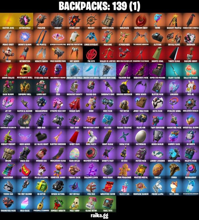 Fortnite Account ( PLAYSTATION / XBOX / PC / NINTENDO ) (Travis Scott, Astro Jack, Gold Midas, OG STW) (136 Skins)