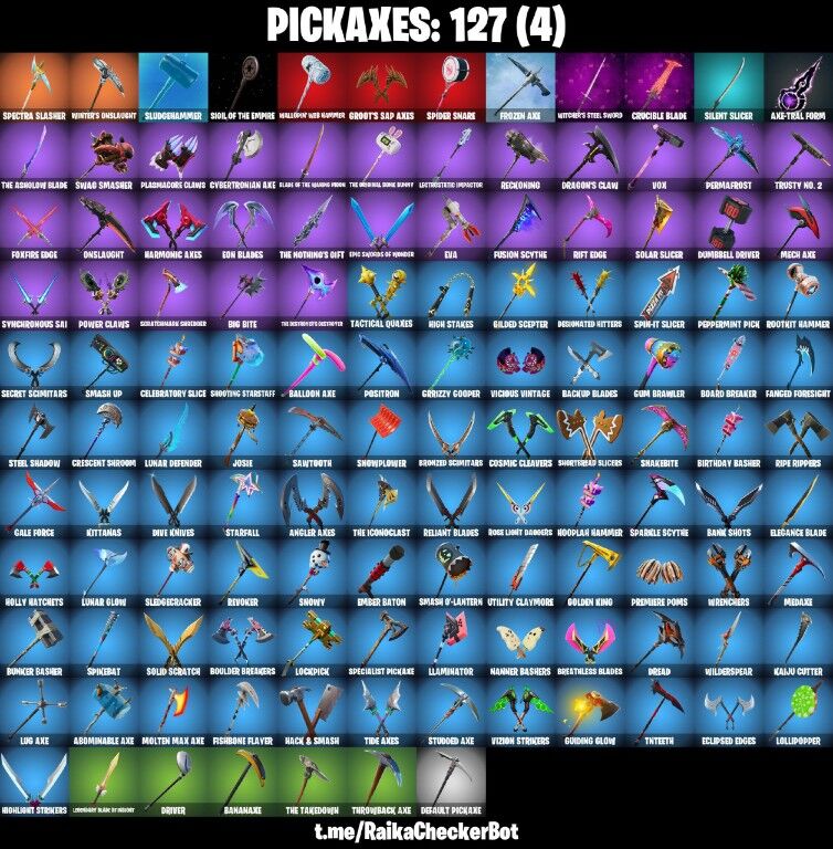 Fortnite Account ( PLAYSTATION / XBOX / PC / NINTENDO ) (The Reaper, Take the L, Neo Versa, Omega (Stage 5), Gold Midas, Gold Brutus) (134 Skins)