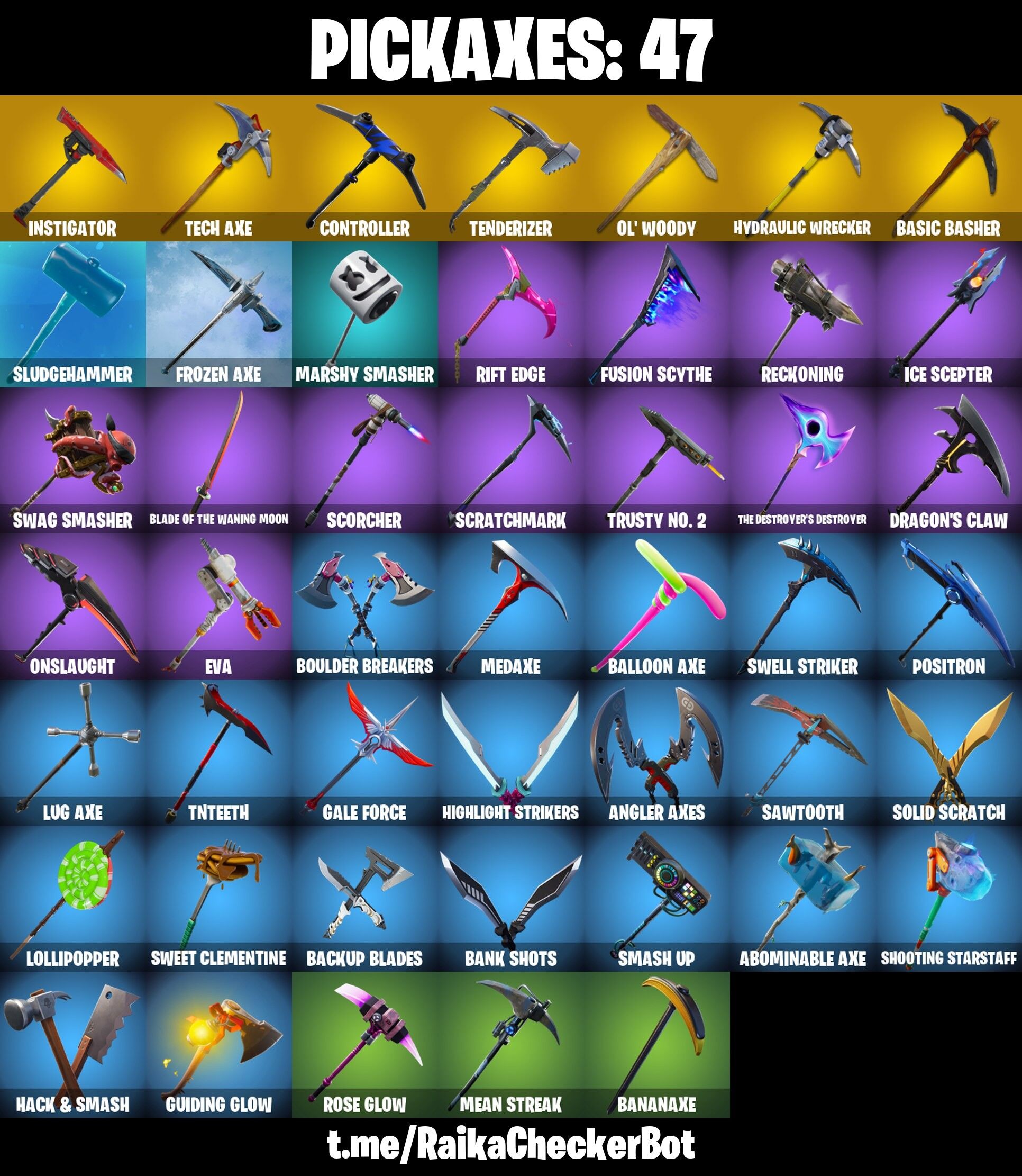 Fortnite Account ( PLAYSTATION / XBOX / PC / NINTENDO ) (THE REAPER, TAKE THE L, OMEGA (STAGE 5), CLOUD STRIKER, TRAILBLAZER, OG STW) (67 Skins)