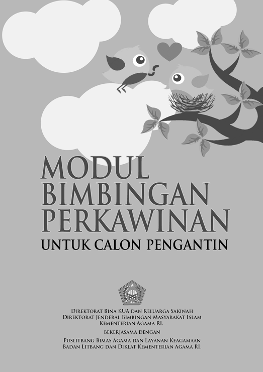 Cover ebook Modul Bimbingan Perkawinan Untuk Catin