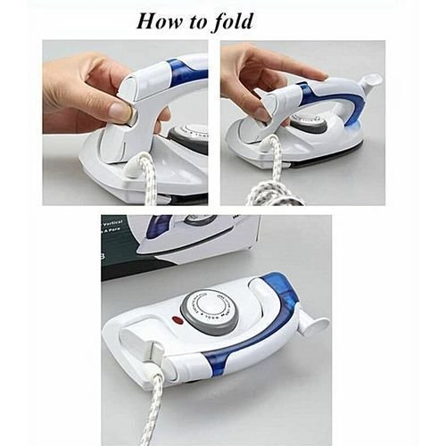 Foldable Steamer Iron (Minimum Order Quantity 1 Carton/64 Pcs) image 3