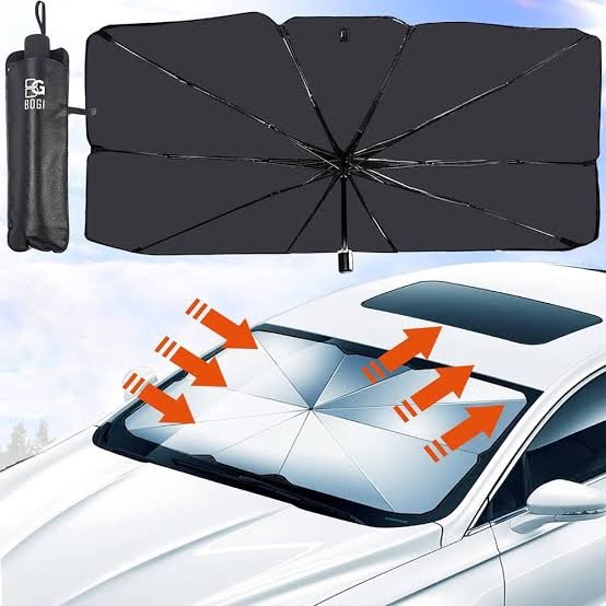 Car Shade Umbrella (Minimum Order Quantity 1 Carton/50 PCs) image 2