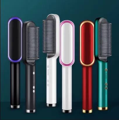 909 Hair Straightener brush (Minimum Order Quantity 1 Carton/60 PCs) image 2
