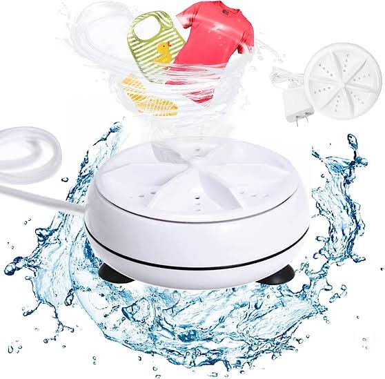Mini Ultrasonic Washing Machine (Minimum Order Quantity 1 Carton/60 PCs) image 3