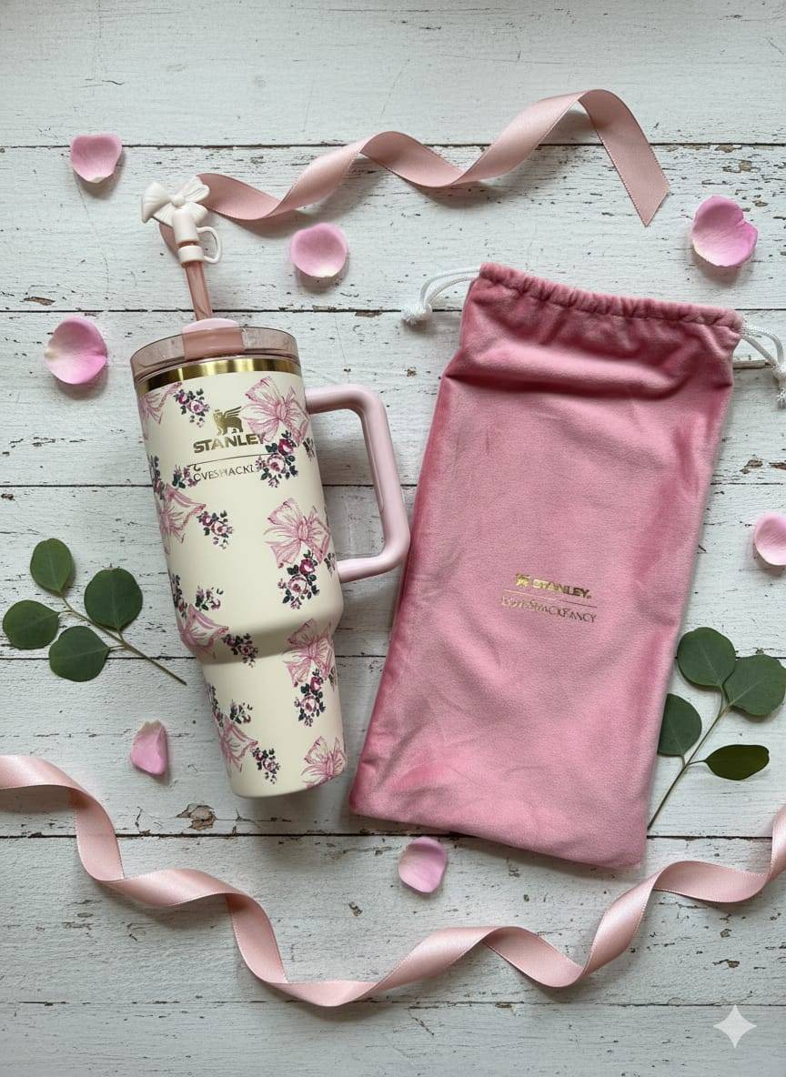 The Stanley X Love Shack Fancy Quencher With Gift Box