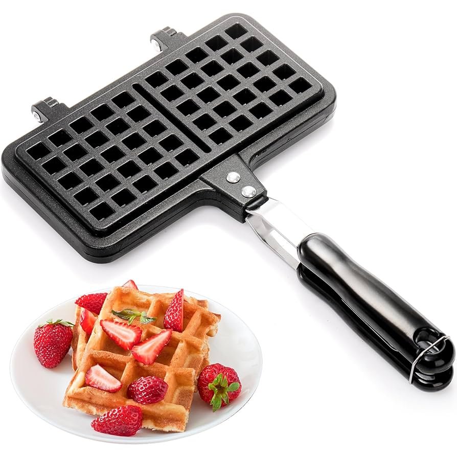 Double Waffle Maker (Minimum Order Quantity 1 Carton /33 Pcs) image 2