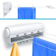 Retractable Automatic Clothesline (Minimum Order Quantity 1 Carton/32 Pcs)