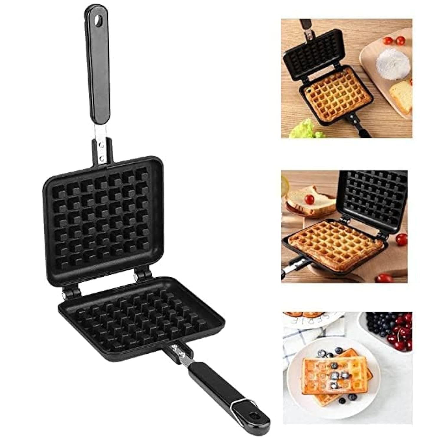 Non Stick Waffle Maker (Minimum Order Quantity 1 Carton/40 PCs) image 6