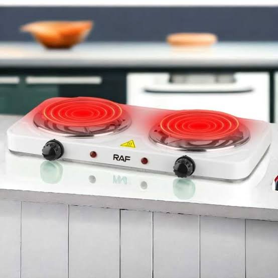 Double Electric Stove (Minimum Order Quantity 1 Carton/6 PCs)