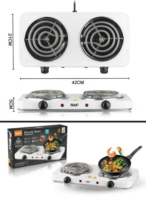Double Electric Stove (Minimum Order Quantity 1 Carton/6 PCs) image 4