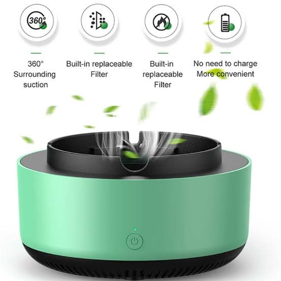 Portable Smoke Remover Ashtray (Minimum Order Quantity 1 Carton/72 PCs) image 4
