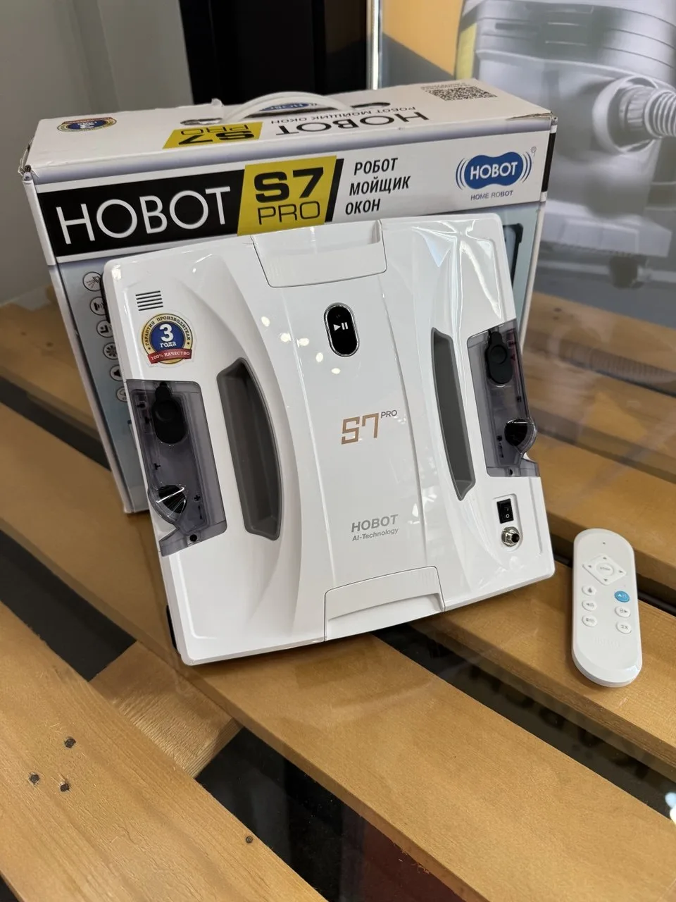 Робот мойщик окон Hobot S7 Pro в аренду