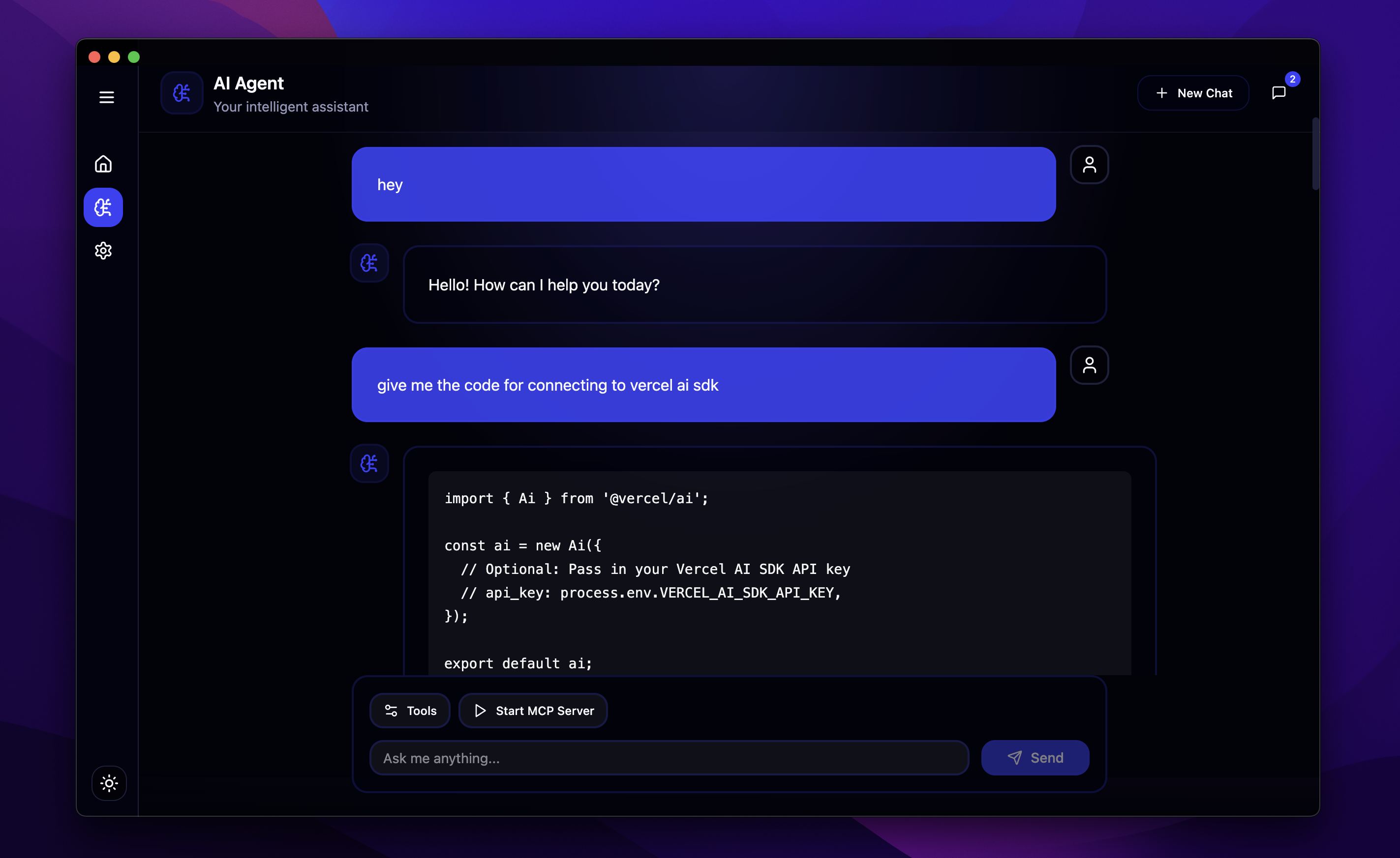 MCP Desk Screenshot 4