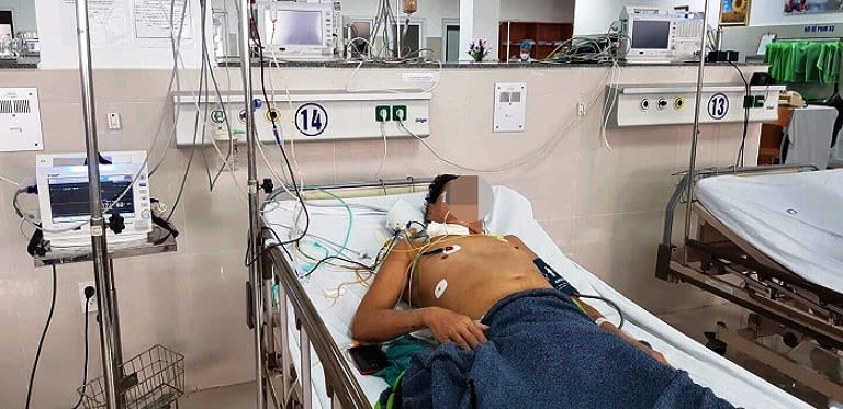 Quảng Bình: Cứu sống bệnh nhân vỡ u gan, hơn 2 lít máu tràn ổ bụng