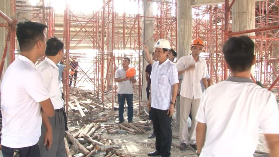 Chủ tịch UBND tỉnh kiểm tra tiến độ thực hiện Dự án Tượng đài Chủ tịch Hồ Chí Minh với Nhân dân...