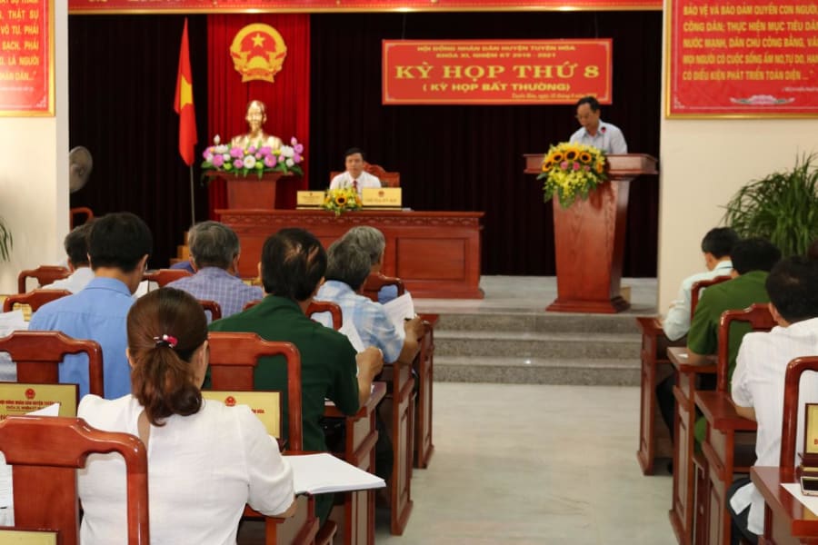 Tuyên Hóa: Sáp nhập xã Nam Hóa vào xã Thạch Hóa