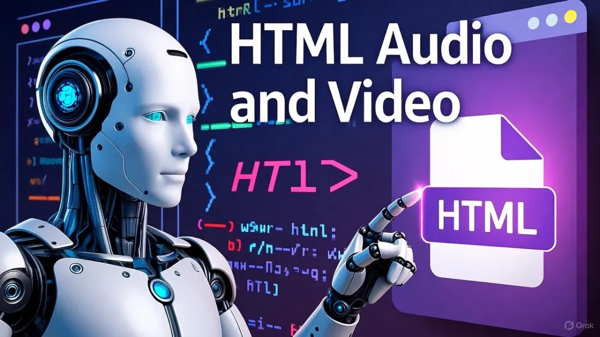 HTML Audio and Video Tutorial – Play Media on Web Pages