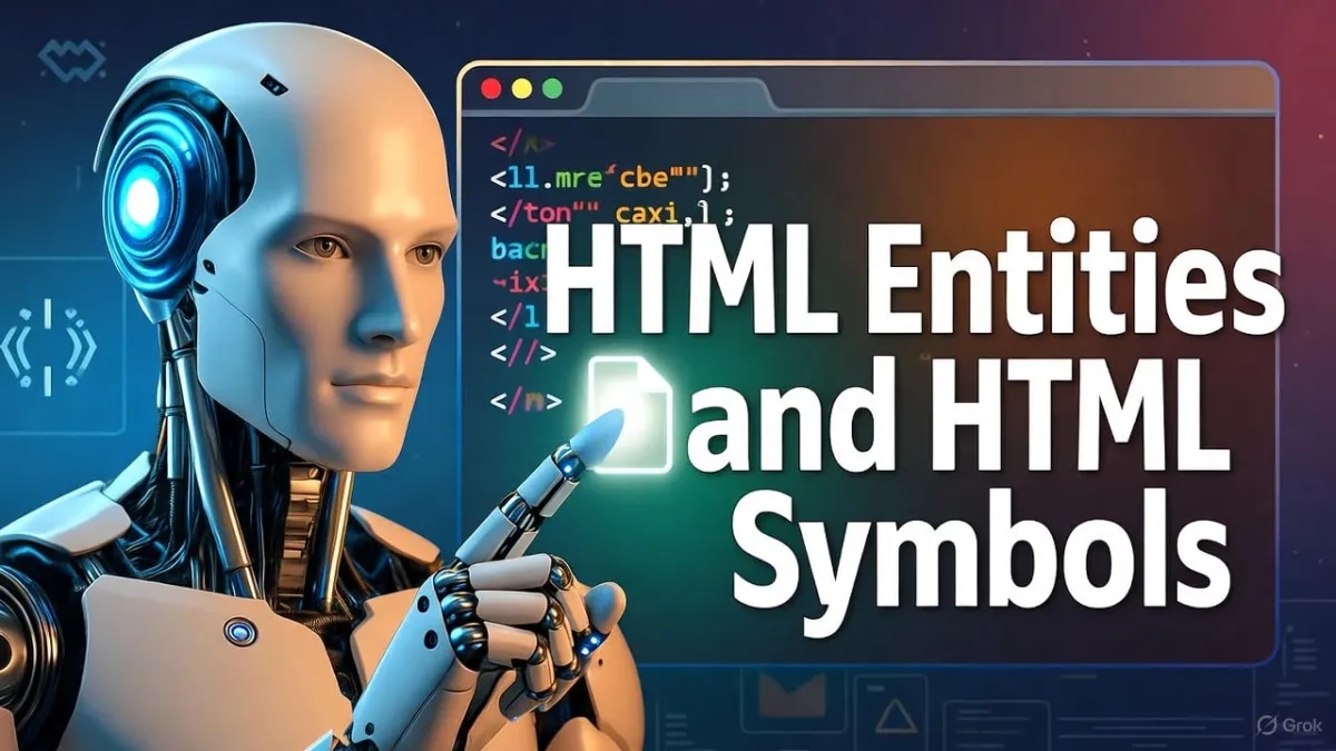 HTML Entities and Symbols: Complete Guide for Web Developers