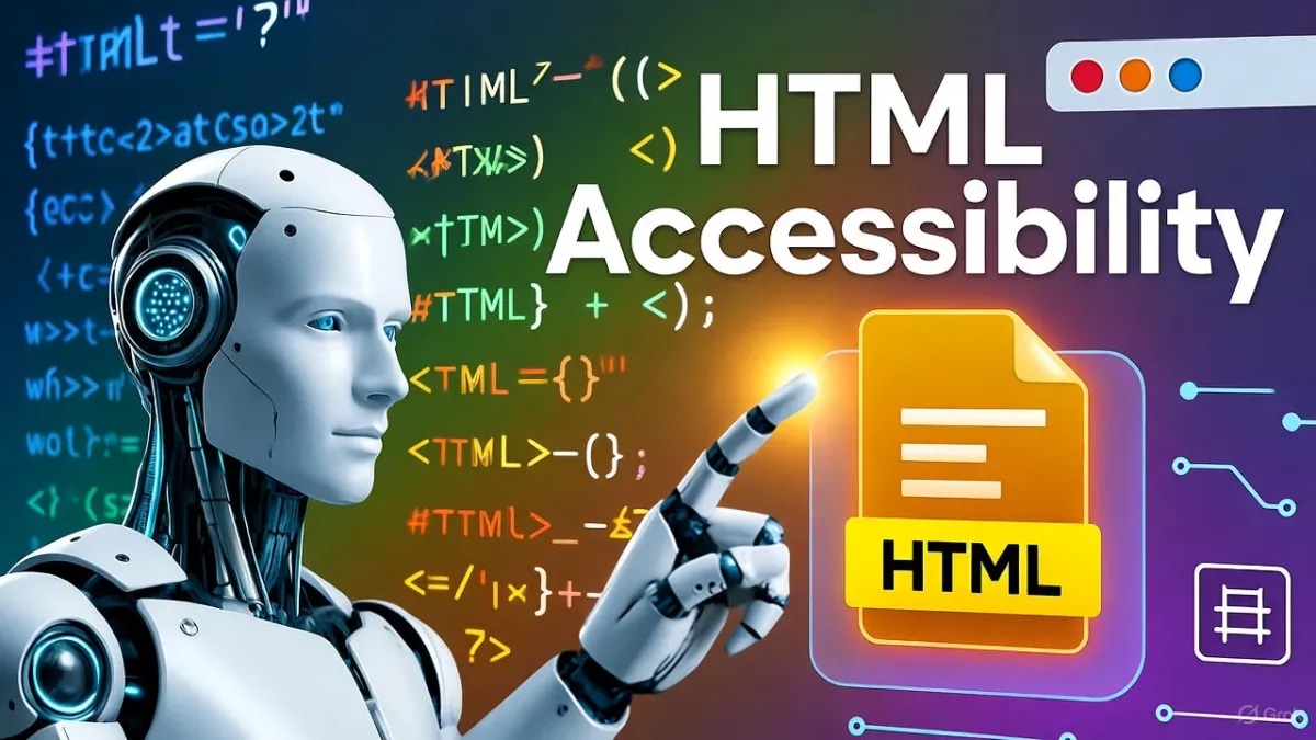 HTML Accessibility: How to Build Inclusive and Accessible Web Pages