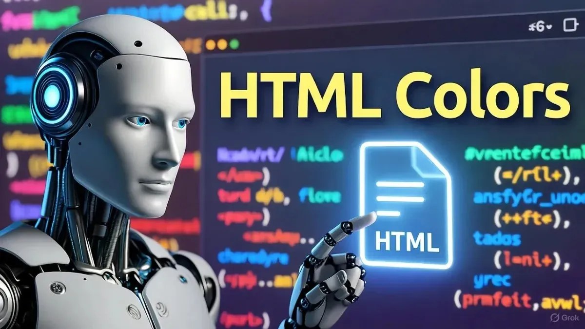 HTML Colors Explained: Names, RGB, HEX, HSL, RGBA & HSLA with Examples