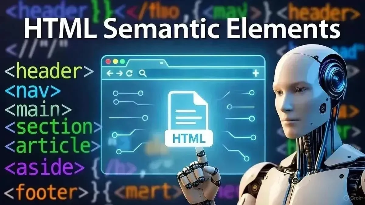 HTML Semantic Elements Explained – Guide for Beginners
