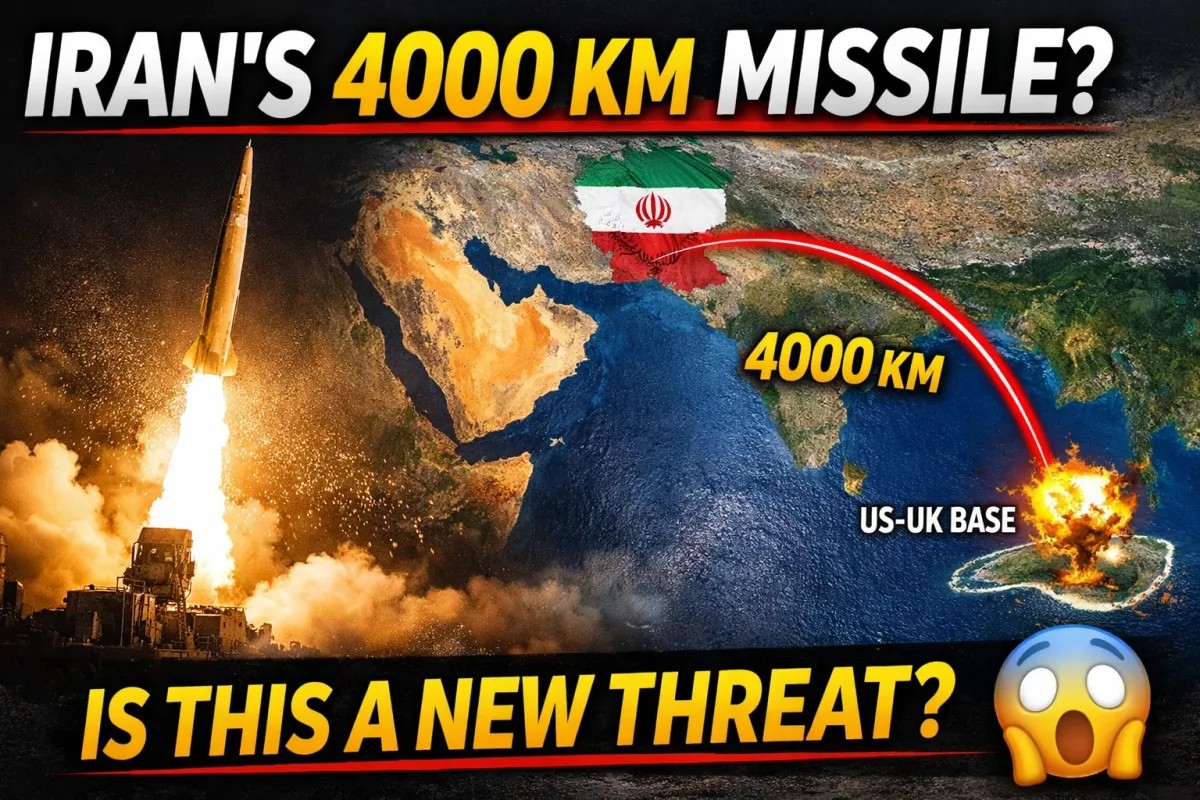 Iran's 4000 KM Missile Shock: The Complete Truth