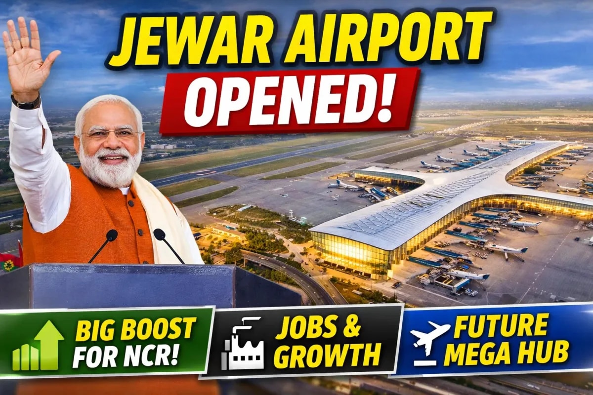 Jewar Airport Opens: A New Aviation Hub for Delhi-NCR
