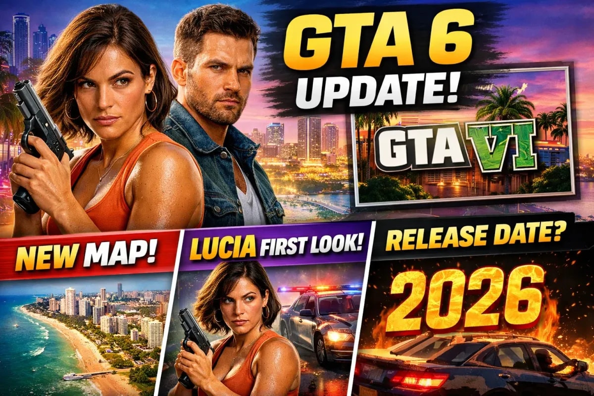 GTA 6 Complete Guide (April 2026): Release Date, Map, Characters, Gameplay & Everything Confirmed