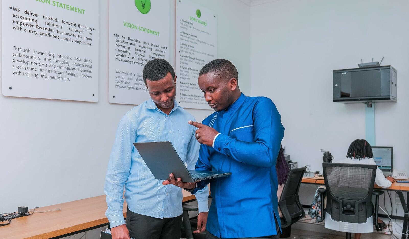 ALSM Ltd accounting and audit team working in Kigali Rwanda