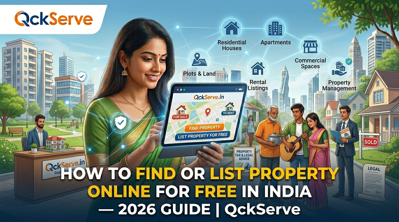 How to Find or List Property Online for Free in India
