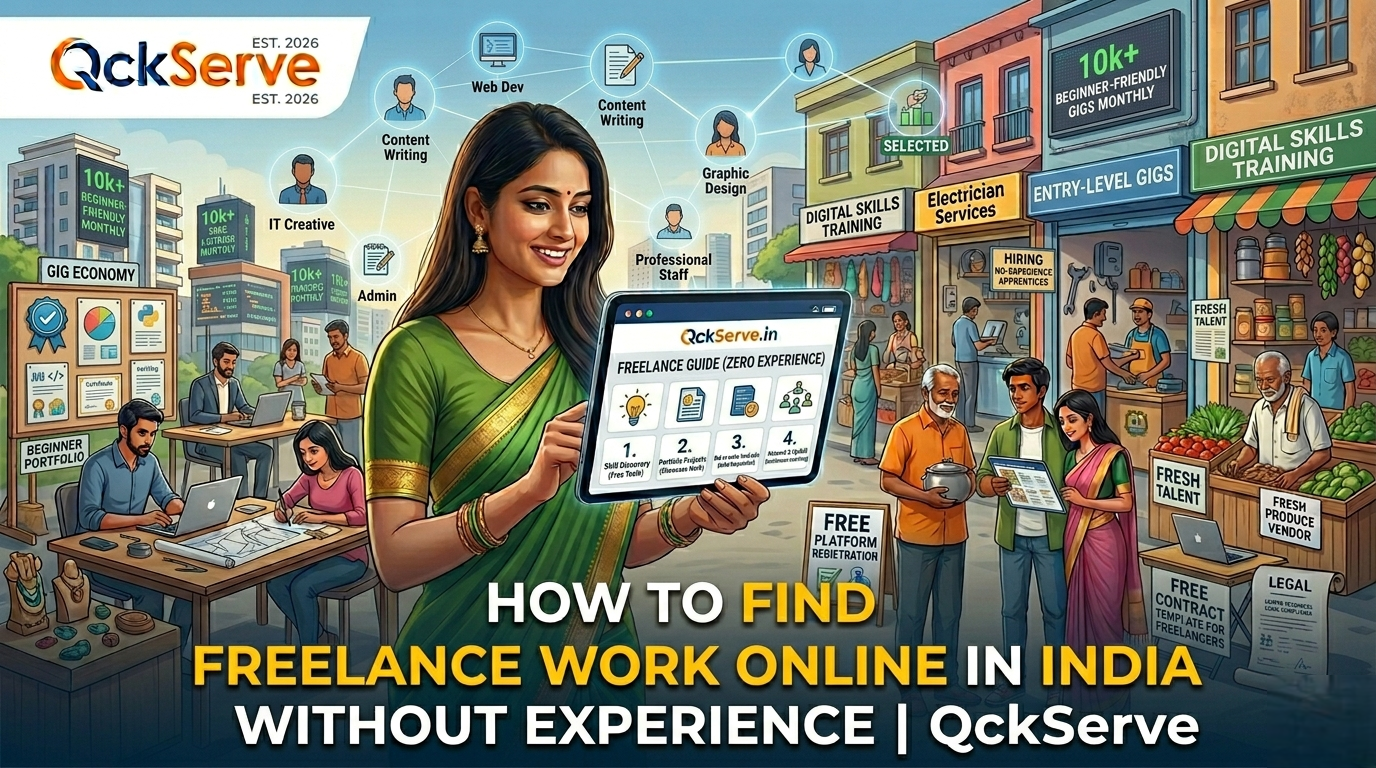 How to Find Freelance Work Online in India Without Experience