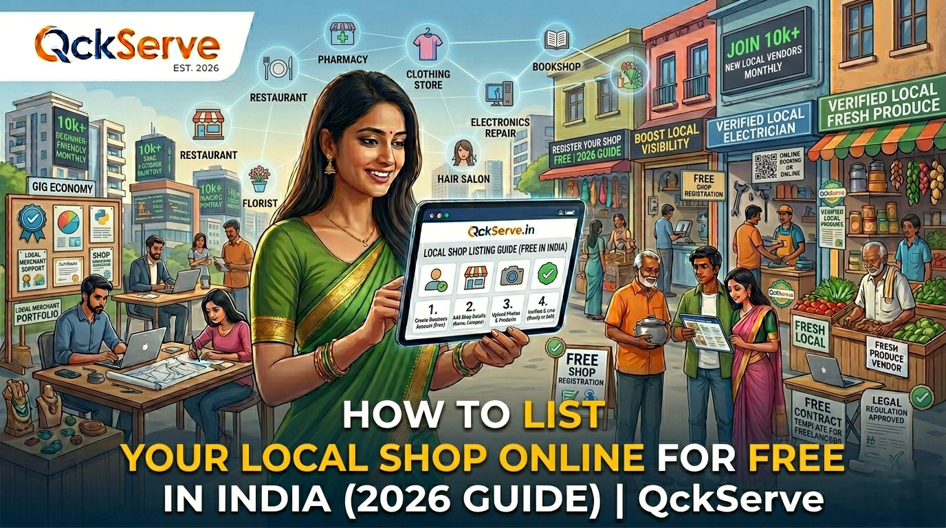 How to List Your Local Shop Online for Free in India (2026 Guide)