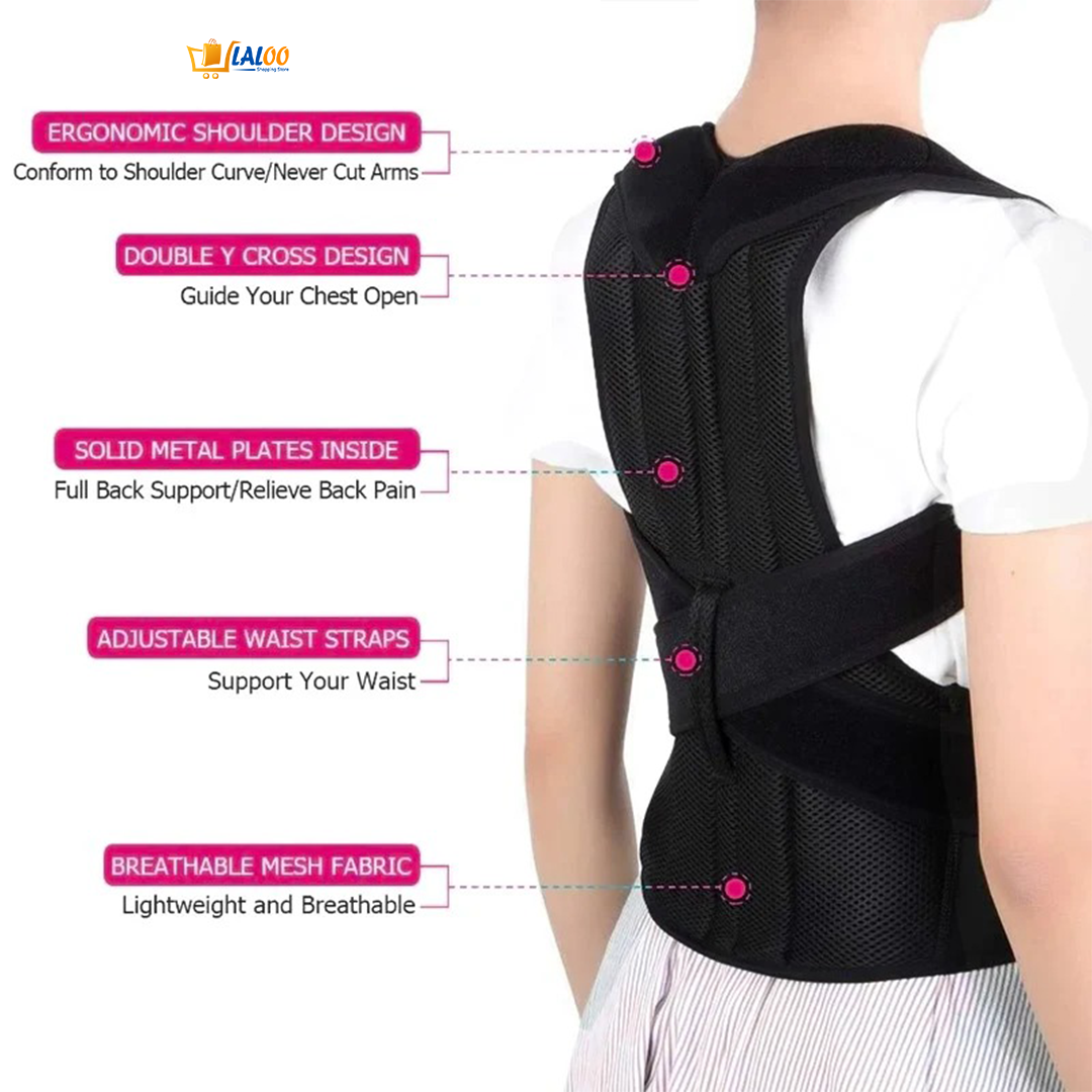 Posture Corrector Belt Unisex at Rs 799.00 | Back Support Belts | ID: 2853223548048