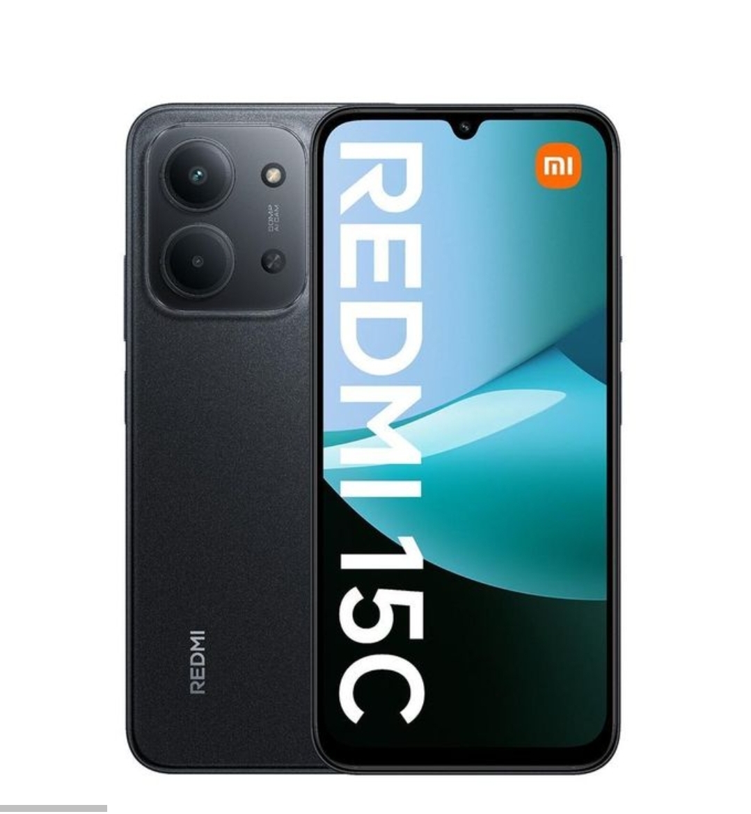 XIAOMI Redmi 15c, 6.9&amp;quot;, 4GB RAM + 128GB (Dual SIM), 6000mAh, Black (25 Months Warranty