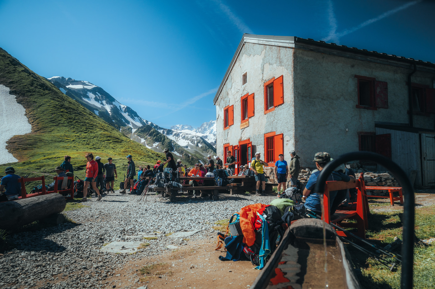 Moment from the trail